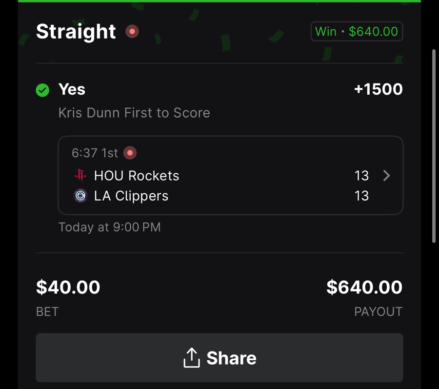 Hall of Fame betting receipt