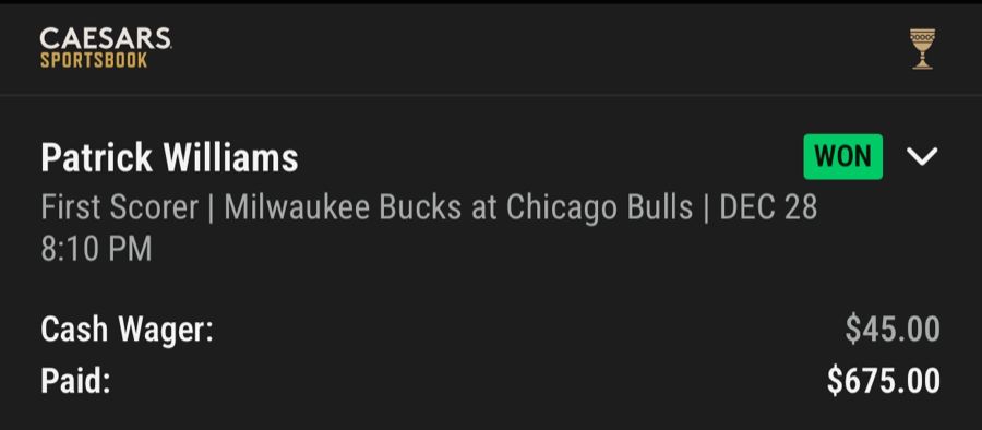 Hall of Fame betting receipt