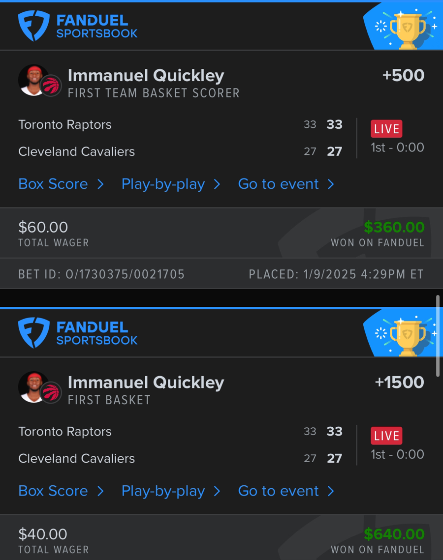 Hall of Fame betting receipt