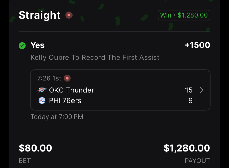 Hall of Fame betting receipt