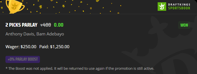 Hall of Fame betting receipt