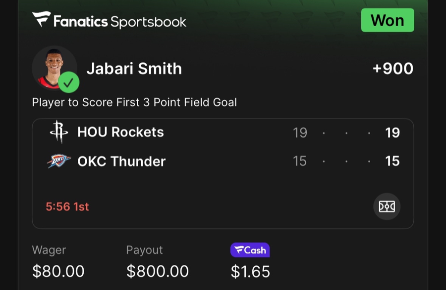 Hall of Fame betting receipt