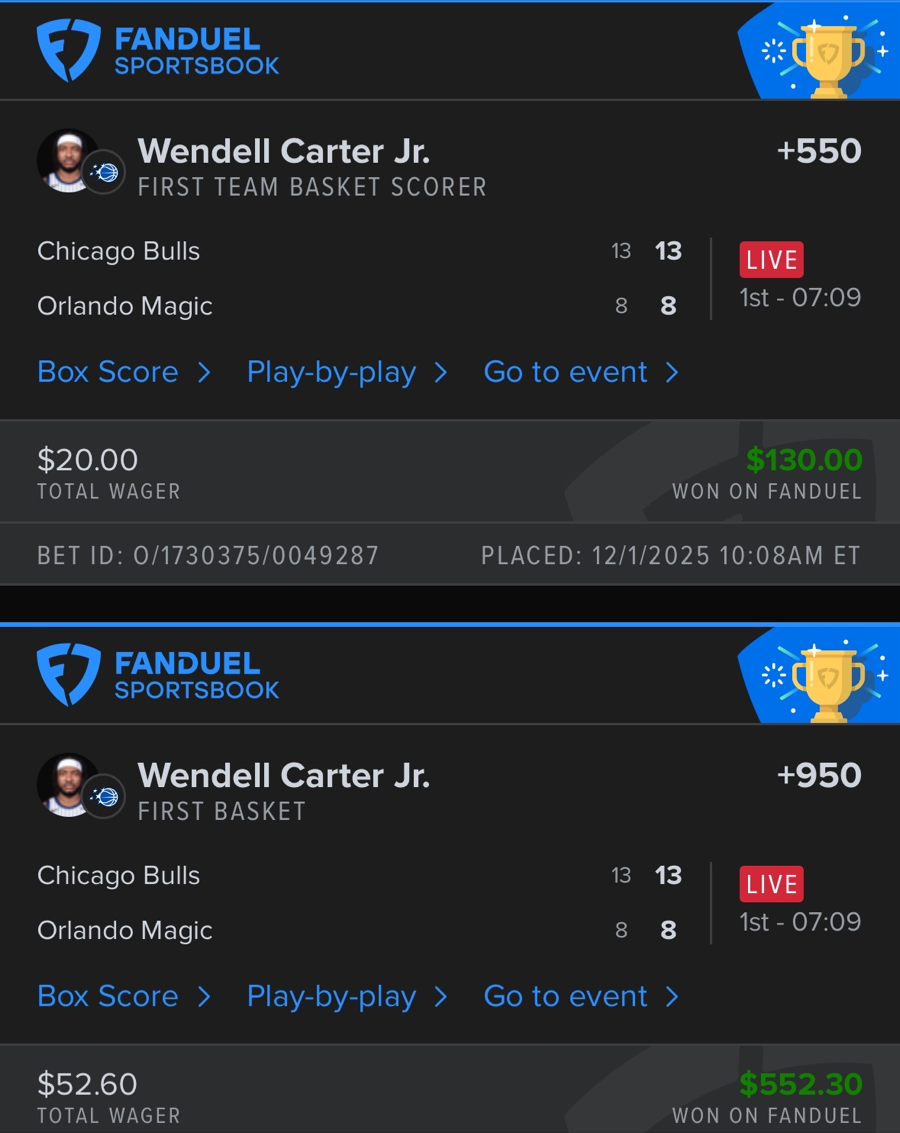 Hall of Fame betting receipt