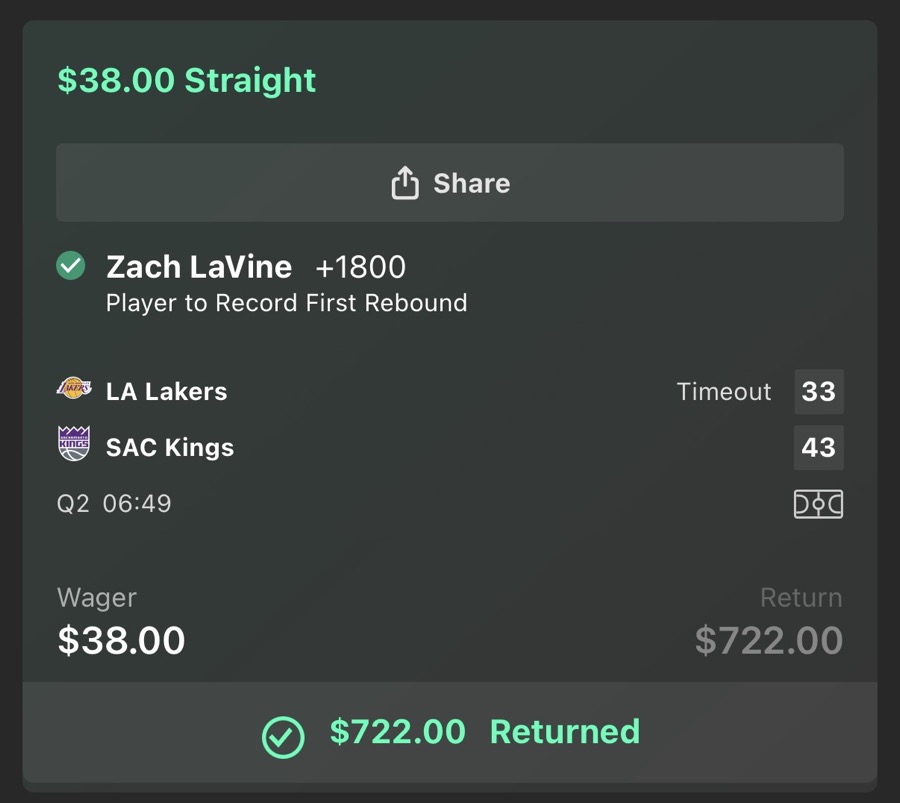 Hall of Fame betting receipt